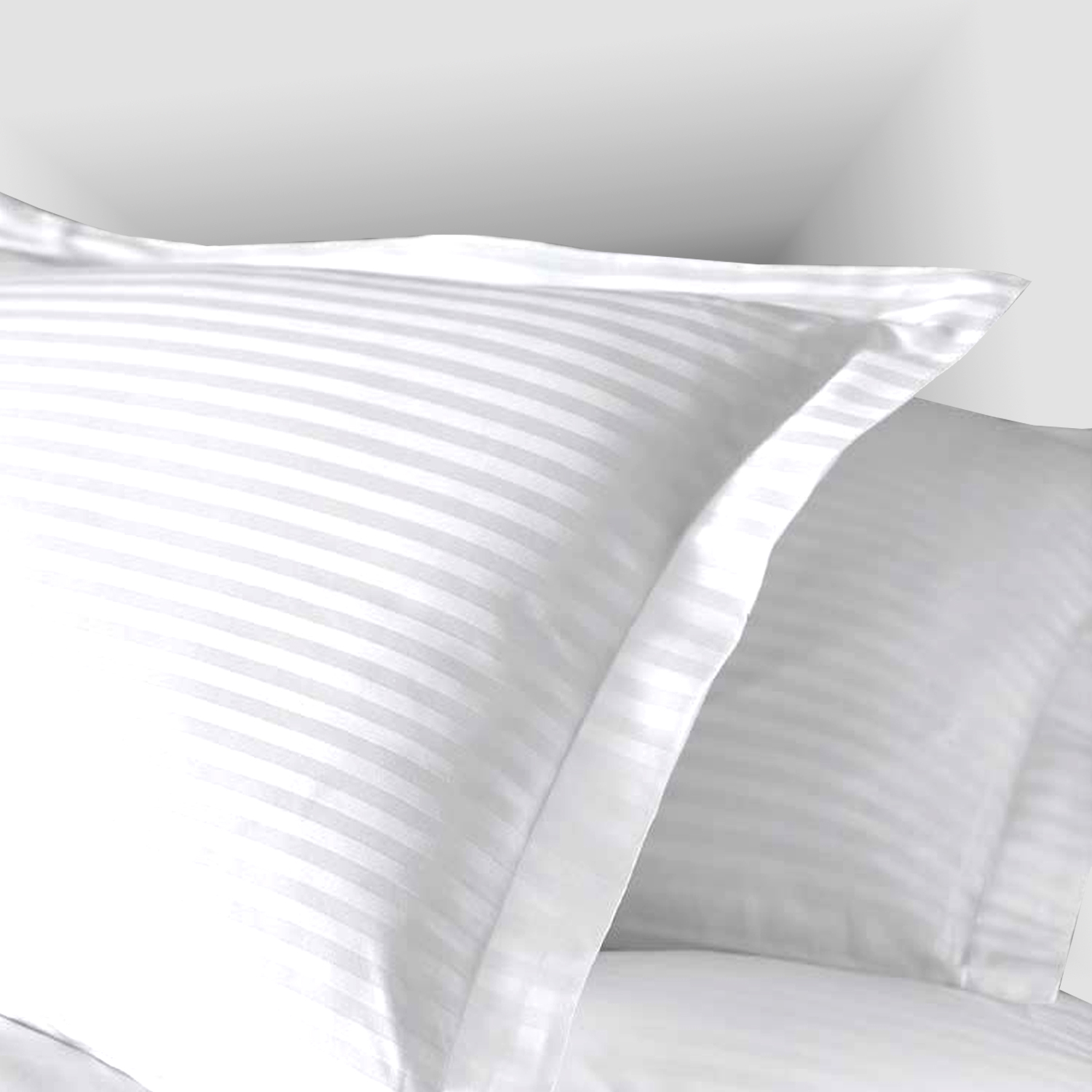 Față pernă Damasc 100% Bumbac – ALB