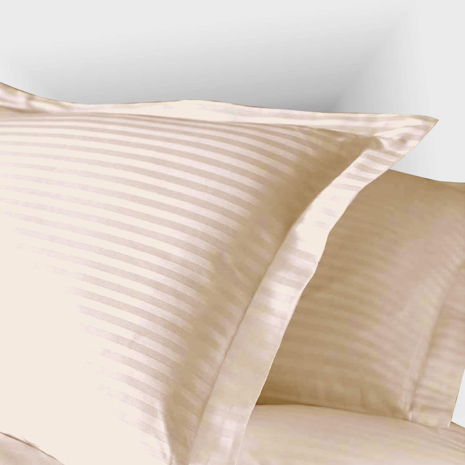 FAȚĂ PERNĂ DAMASC 100% BUMBAC – CAPPUCINO