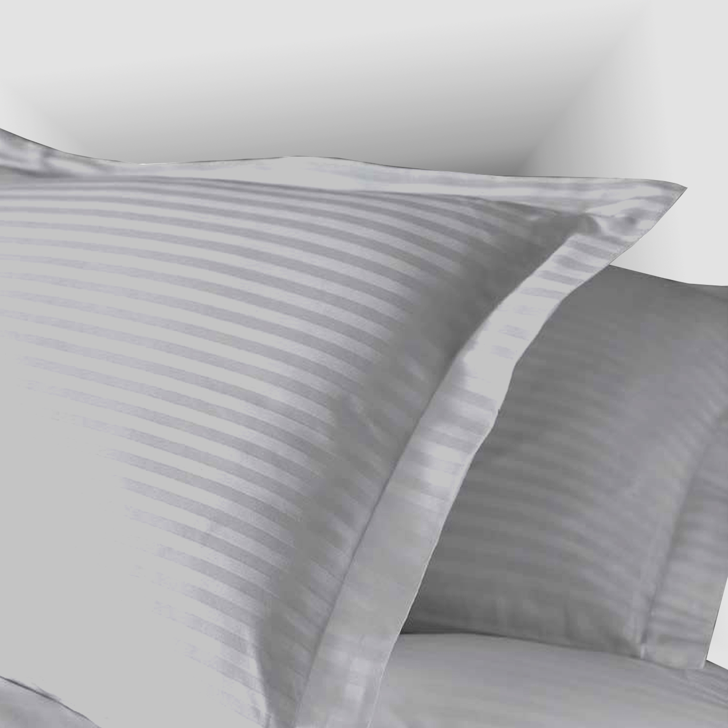 FAȚĂ PERNĂ DAMASC 100% BUMBAC – GRI