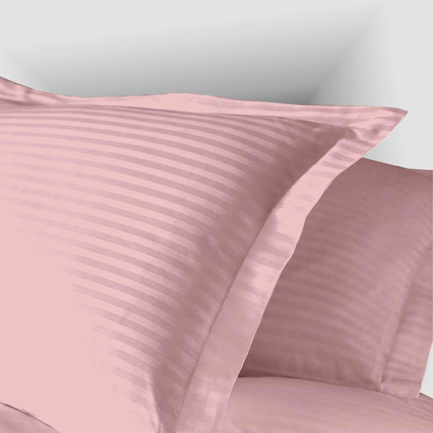 FAȚĂ PERNĂ DAMASC 100% BUMBAC – ROZ PUDRA