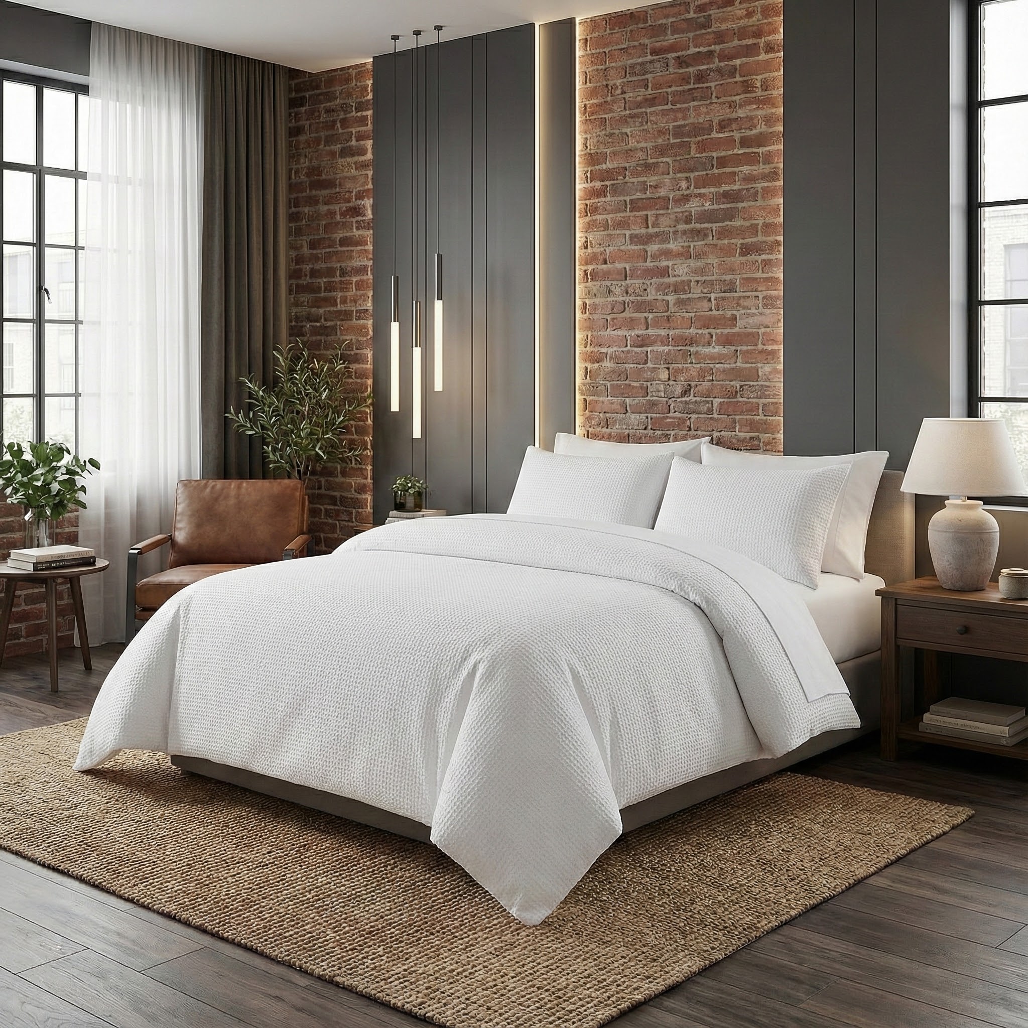 Lenjerie Gofre neșifonabilă