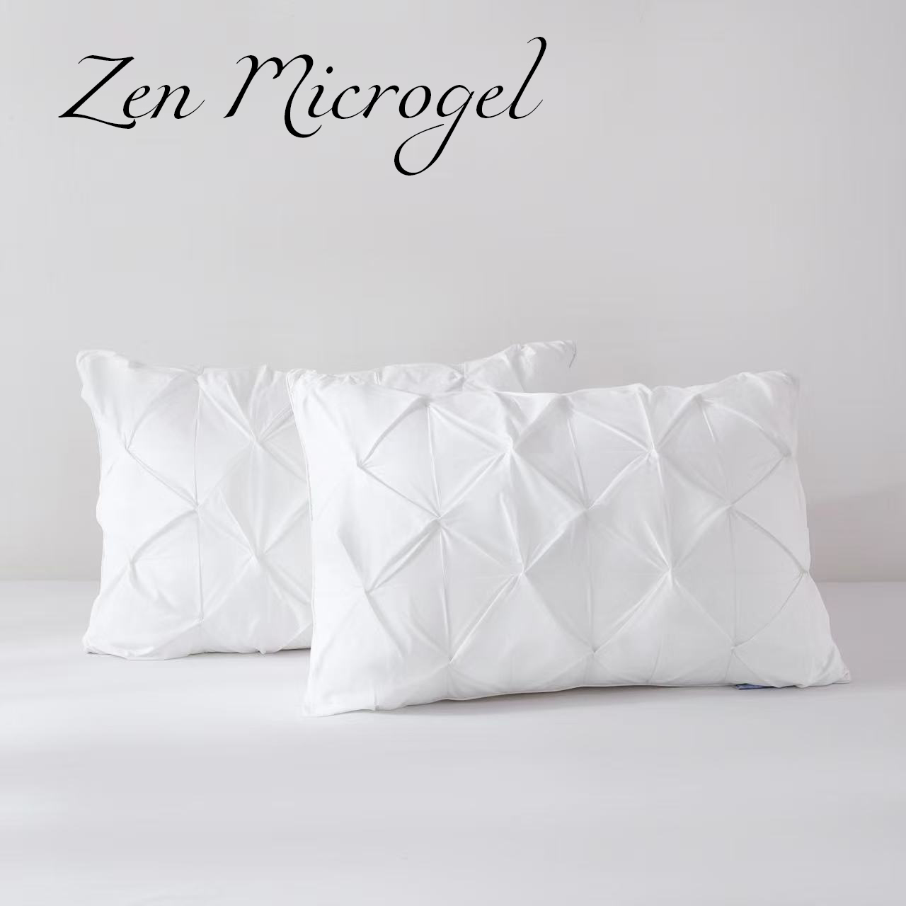 Pernă umplutură microgel față 100% Bumbac (Zen Microgel) – 50cm X 70cm